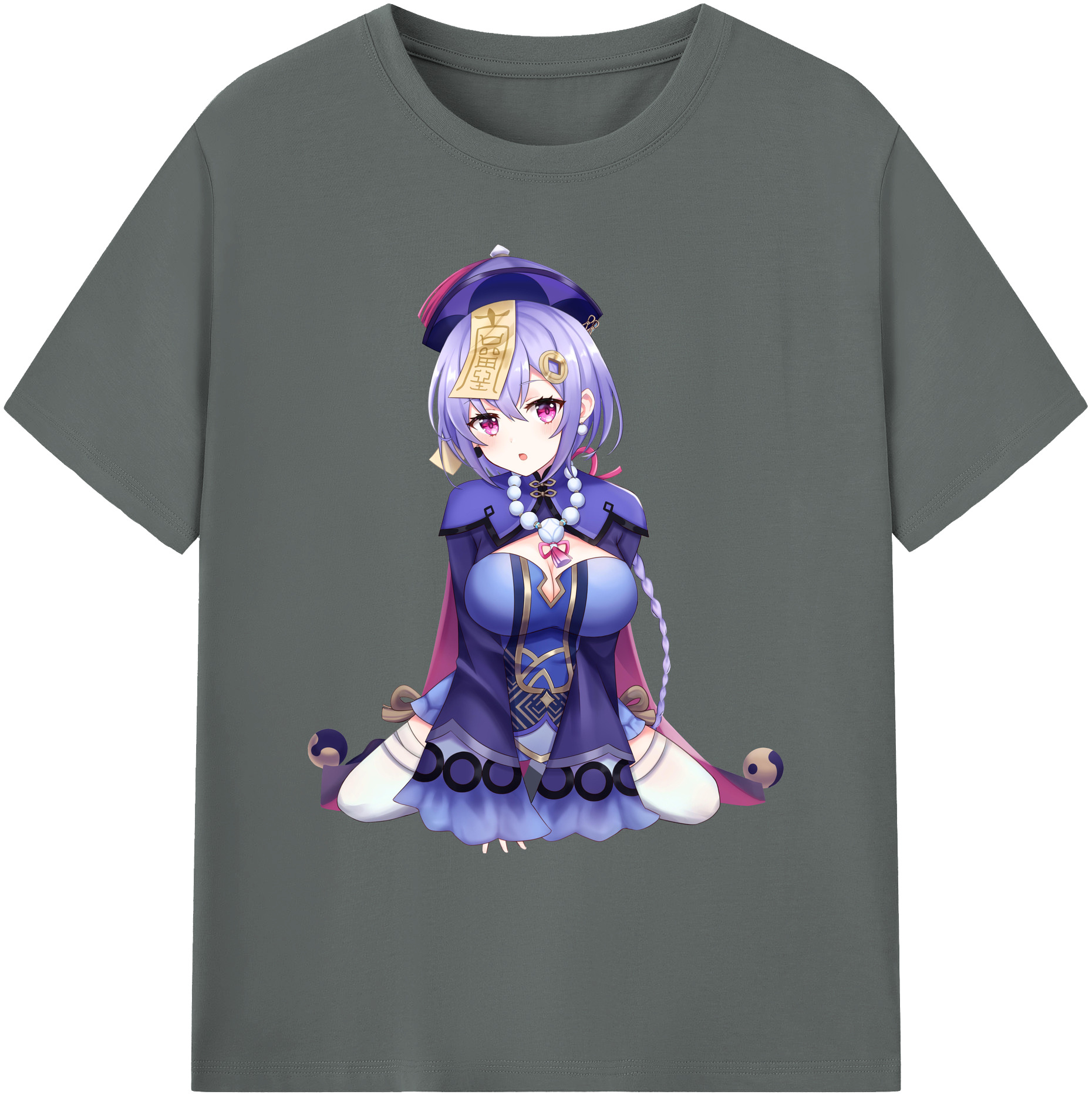 げんし神 七七 なな  genshin Nana 綿100％ メンズ半袖Tシャツ｜肌触りやわらか＆通気性